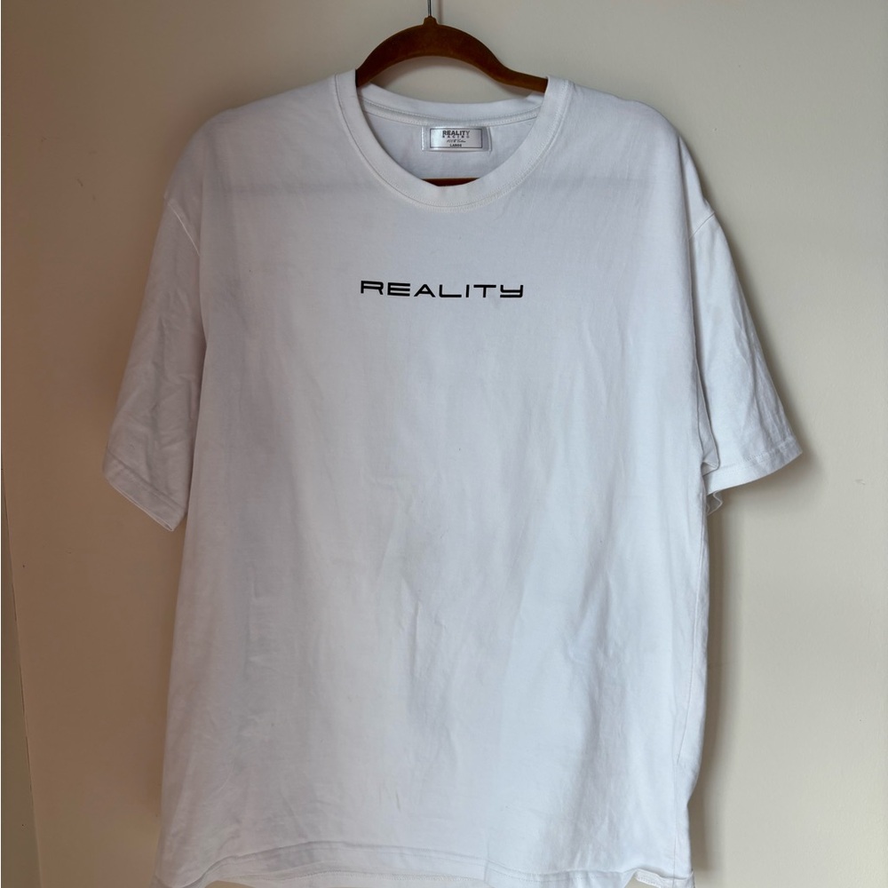 Reality White T-Shirt